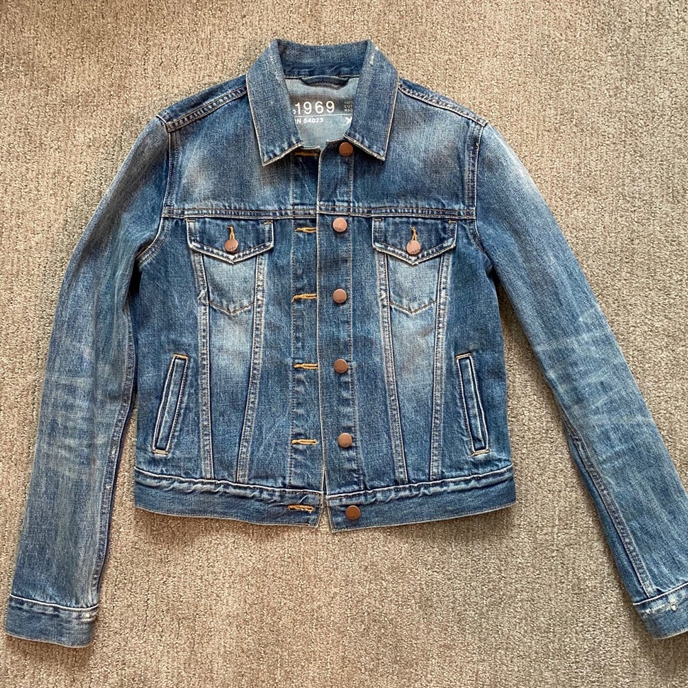 GAP Icon Flap Denim Jacket